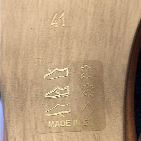 Miz Mooz NYC - Gladiator Sandals Size 41 Cosmo Brandy Brown Studded - Picture 8 of 8